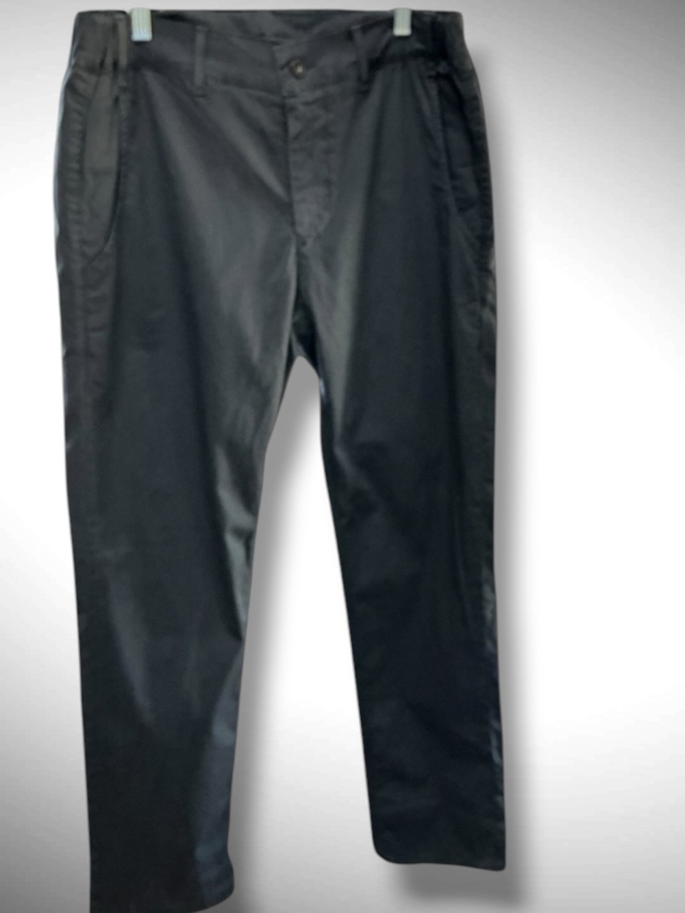 AG Adriano Goldschmied Wanderer Slim Trousers Black 32x32 NWOT